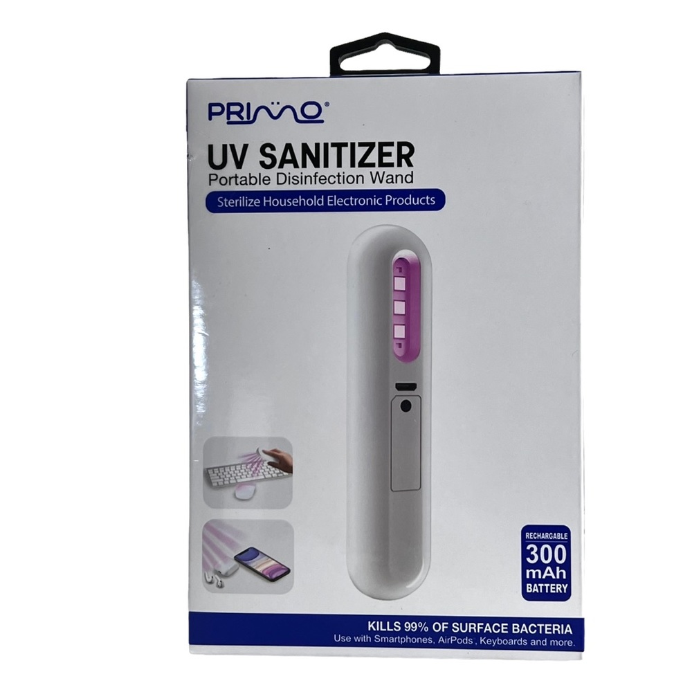 Primo UV Sanitizer Wand Sterilize Household Electronic Products Disinfecting